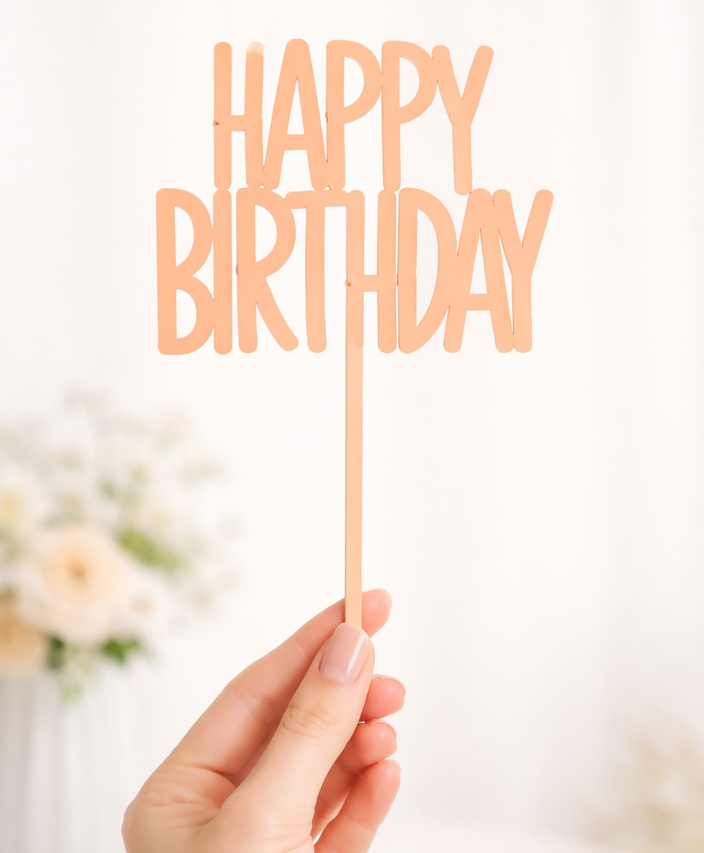 Invy Design - Cake Topper "Happy Birthday"