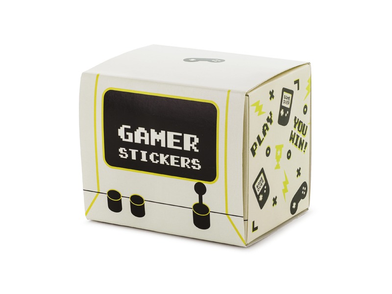 PartyDeco - Sticker Gamer 6 St.