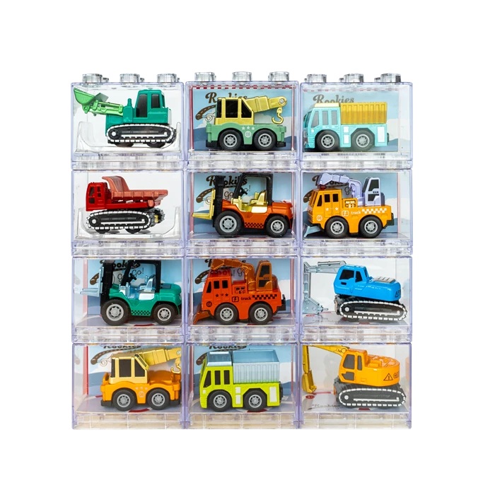 Rookies - Spielzeugauto: Pull Back Baufahrzeuge Rookies - Spielzeugauto: Pull Back Baufahrzeuge