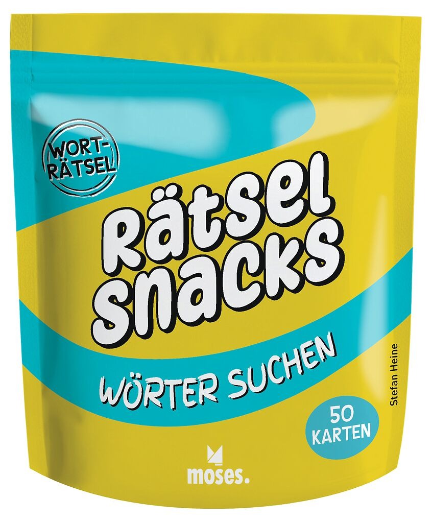 moses - Rätsel Snacks Wörter suchen