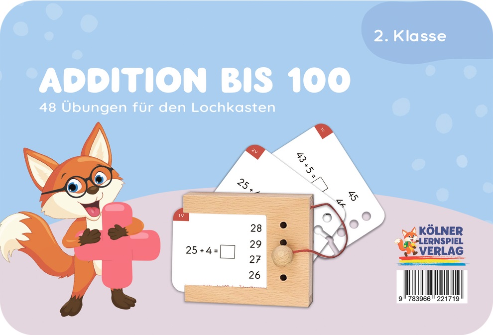 Kölner Lernspielverlag - Kartensatz Addition bis 100