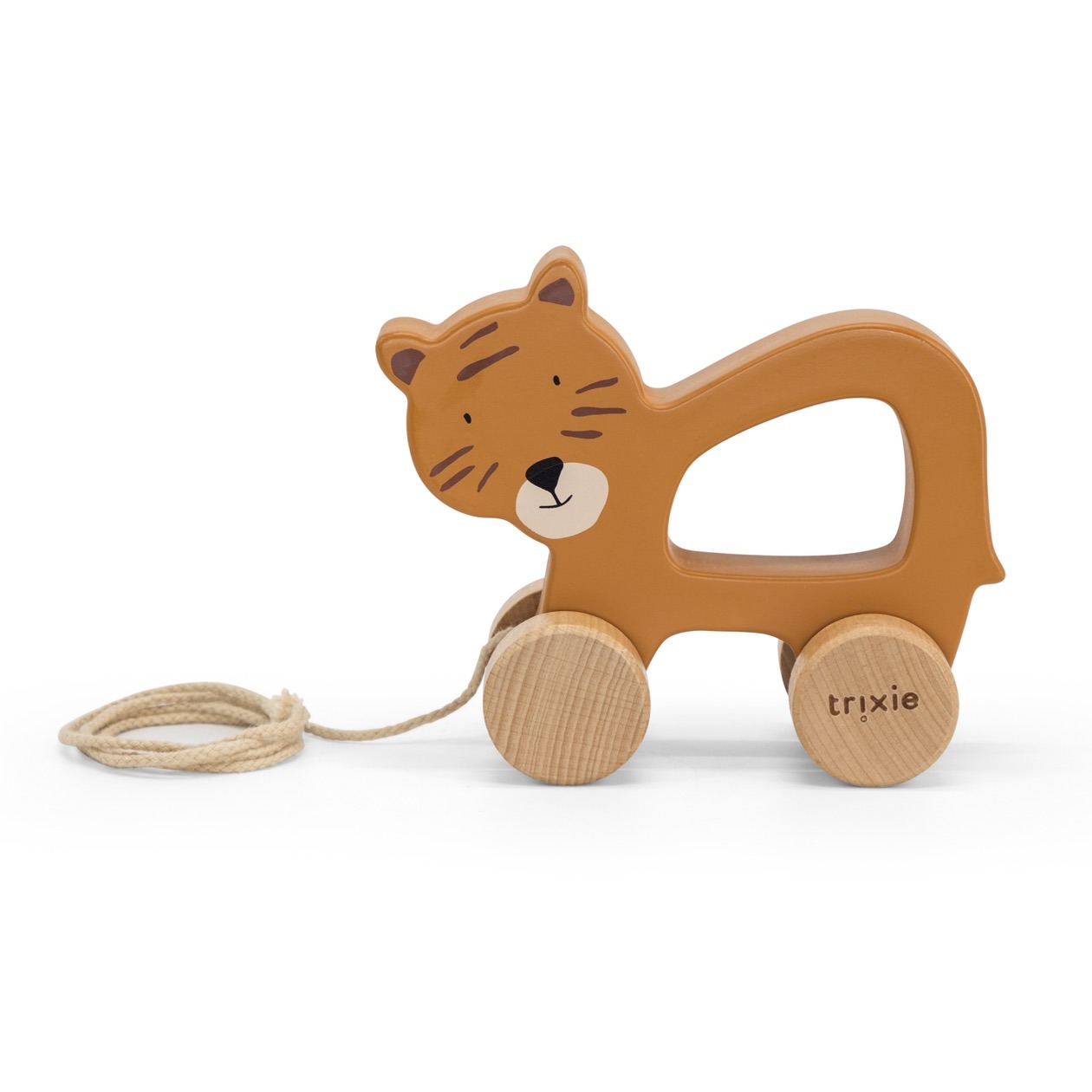 Trixie - Holz-Nachziehtier Mr. Tiger