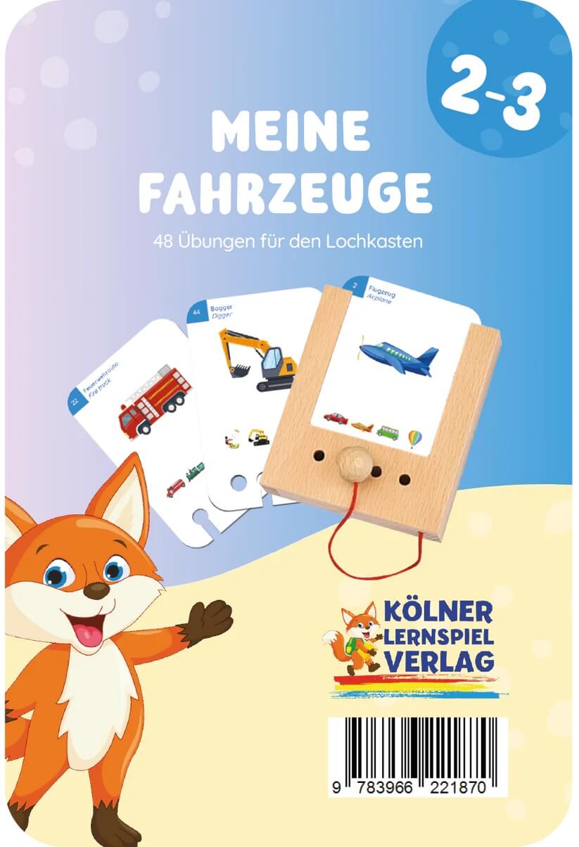 Kölner Lernspielverlag - Kartensatz Meine Fahrzeuge ab 2-3