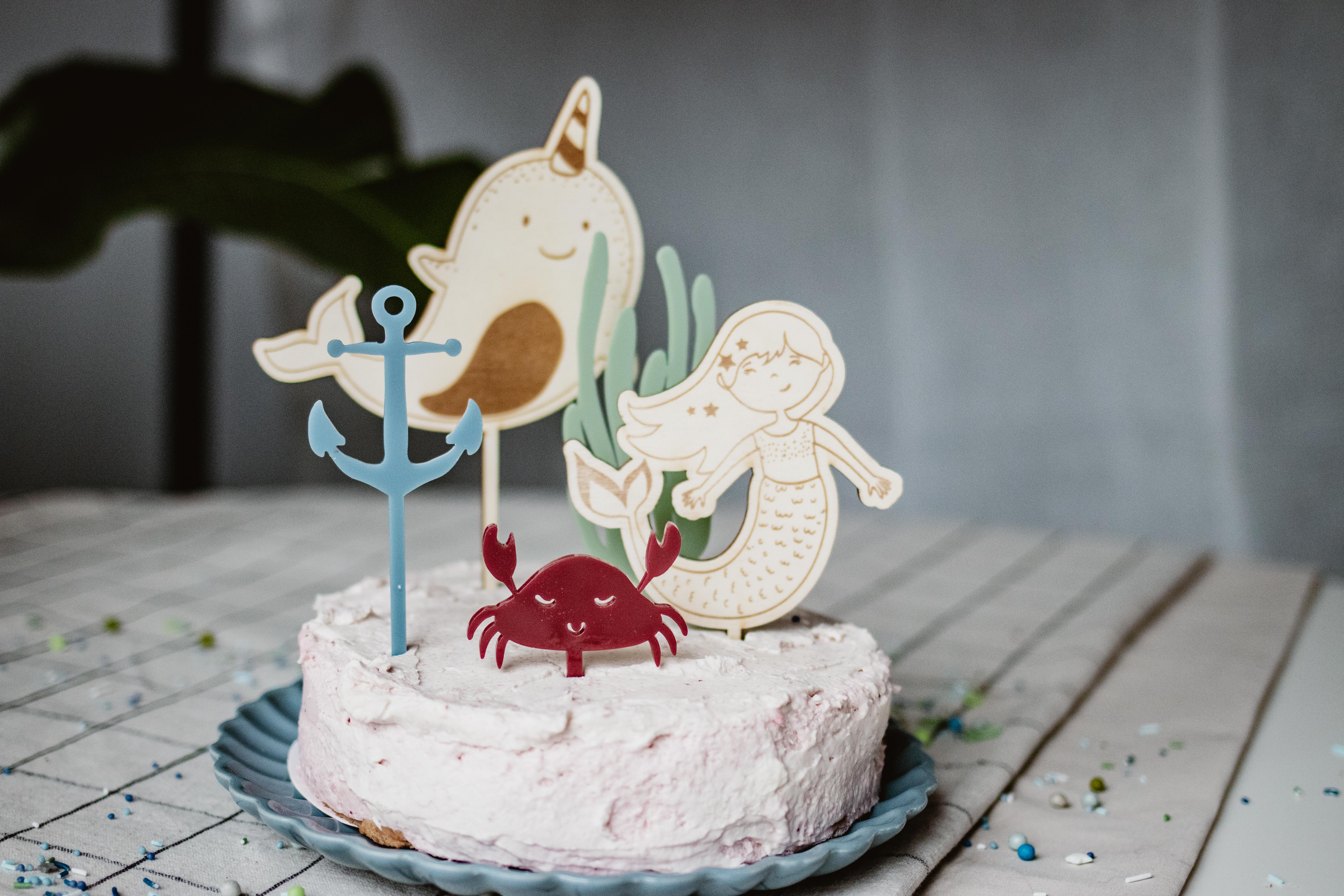 Invy Design - Cake Topper "Ozean" 5er Set  Invy Design - Cake Topper "Ozean" 5er Set