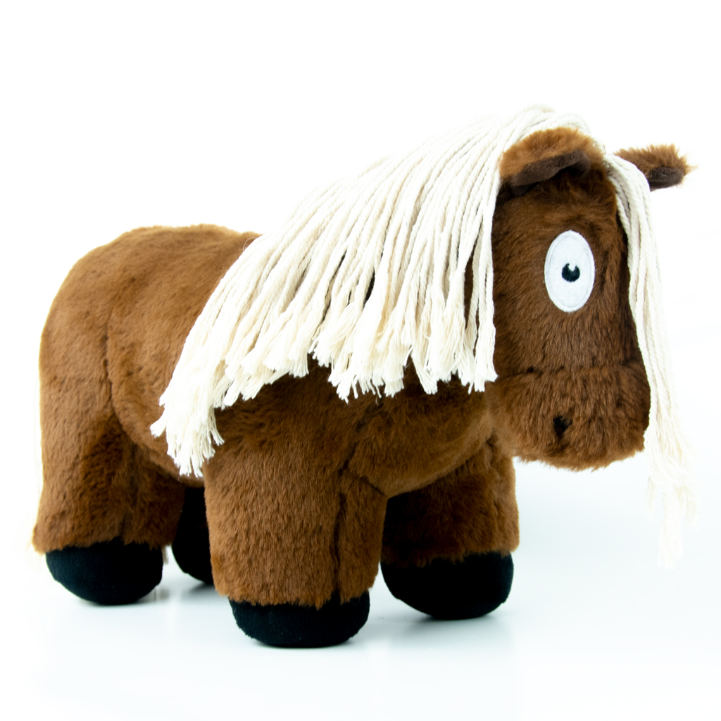 Crafty Ponies - Kuschelpferd 48cm braun/weiß