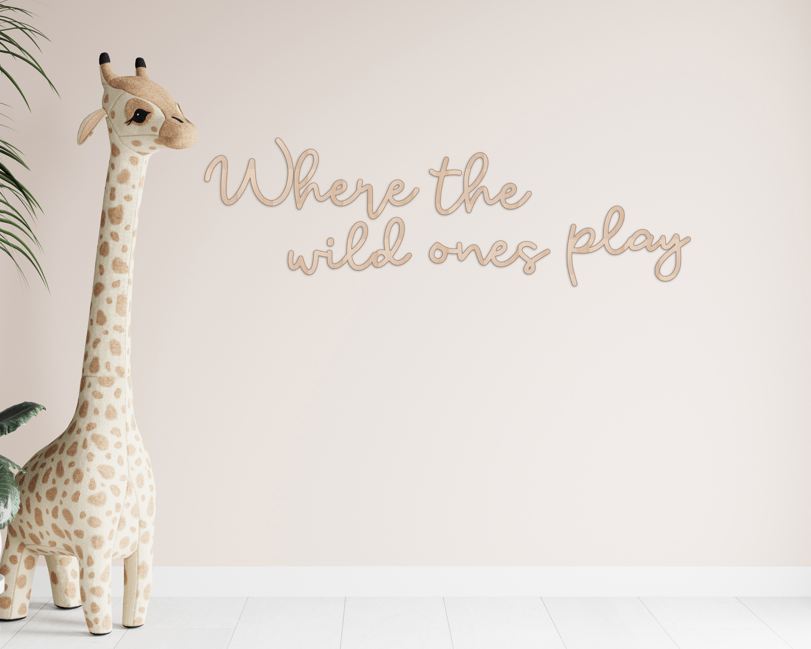 InvyDesign-Wherethewildonesplay Invy Design - Schriftzug "Where the wild ones play"