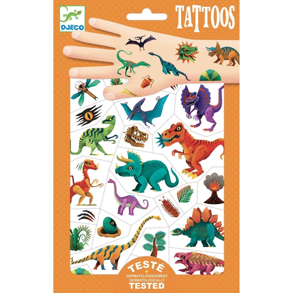 Djeco - Tattoos: Dino Club