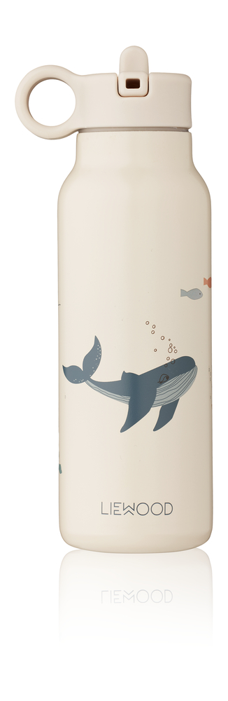 Liewood - Trinkflasche Falk Sea creature/sandy mix 350 ml