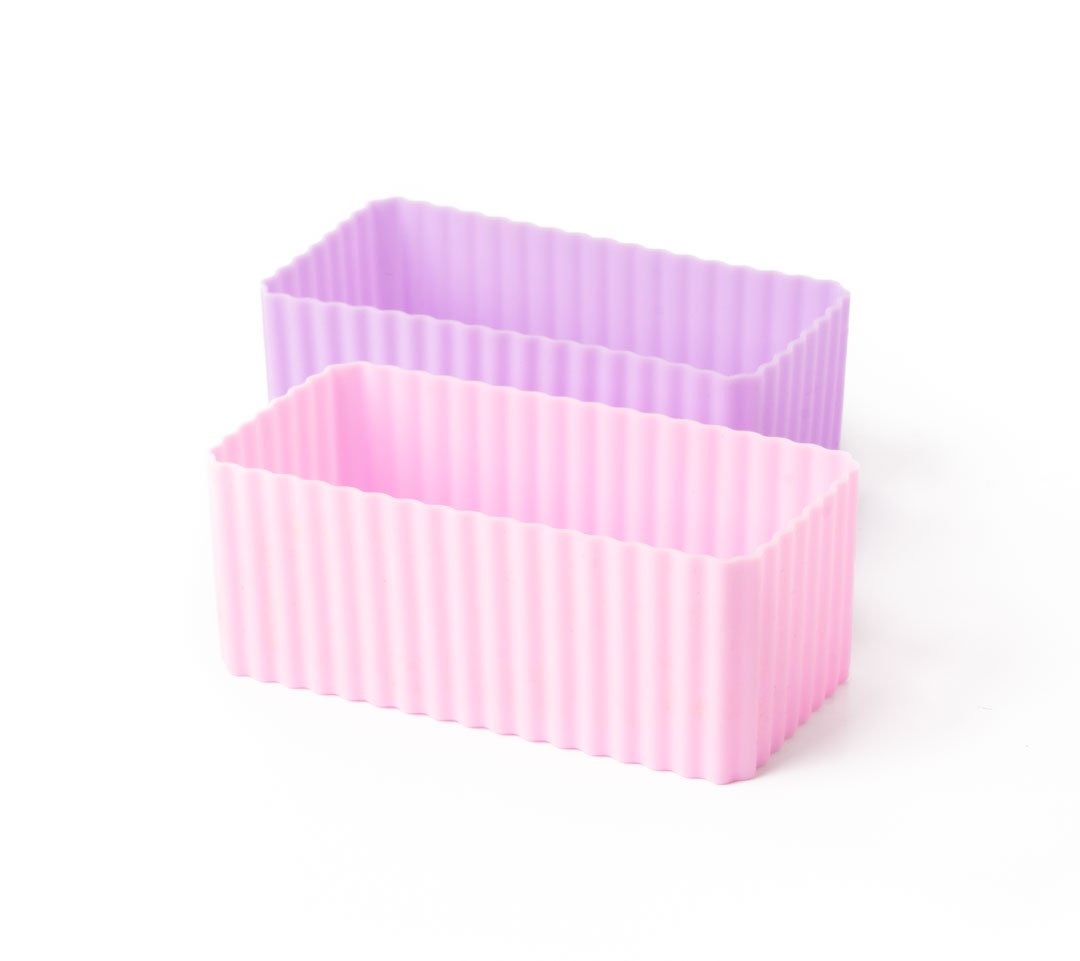 LEKKABOX - Bento Förmchen 2er Set Rosa/Flieder LEKKABOX - Bento Förmchen 2er Set Rosa/Flieder