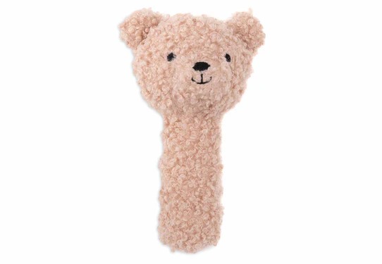 Jollein - Rassel Teddy Bear Wild Rose