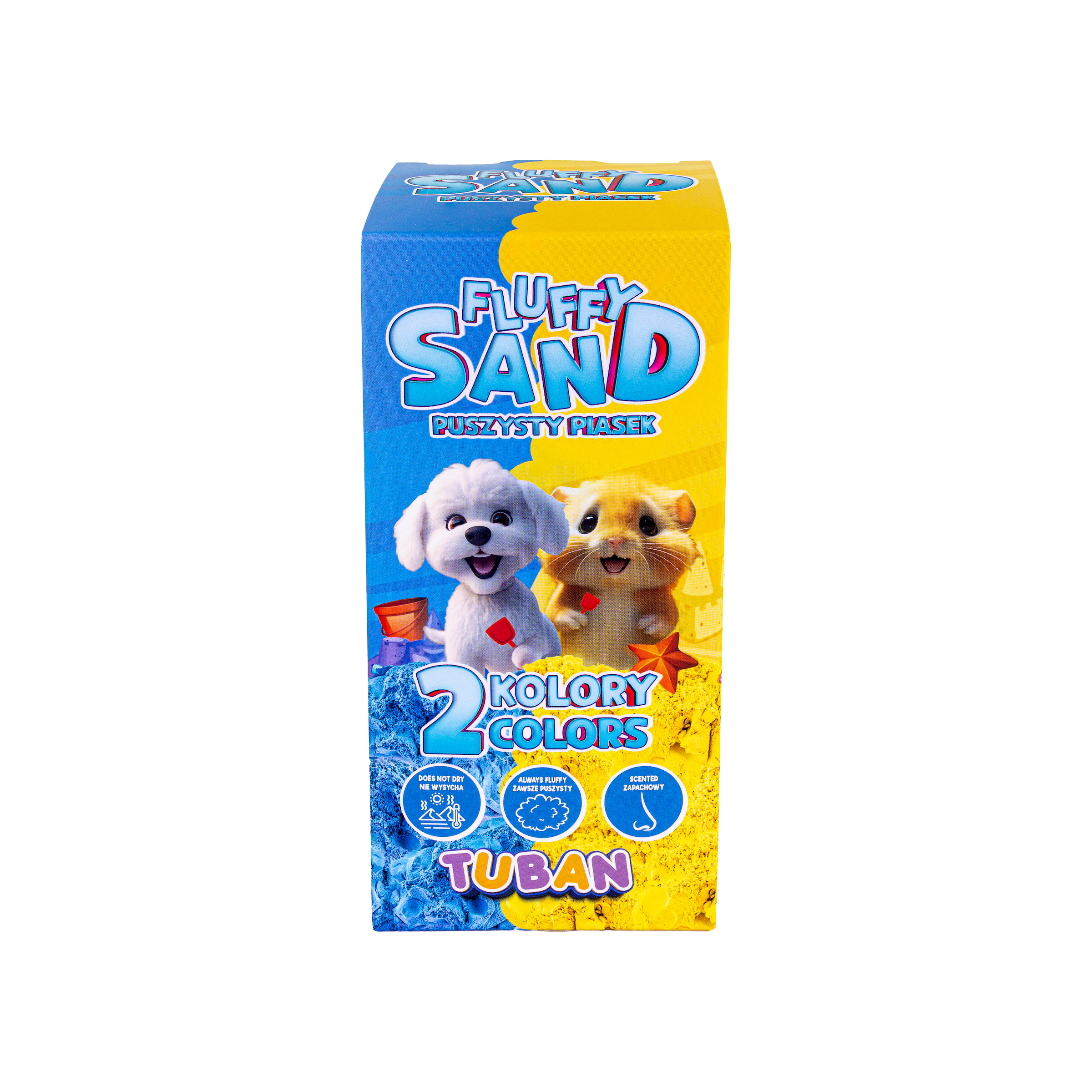 TUBAN - Fluffy Sand Blue & Yellow