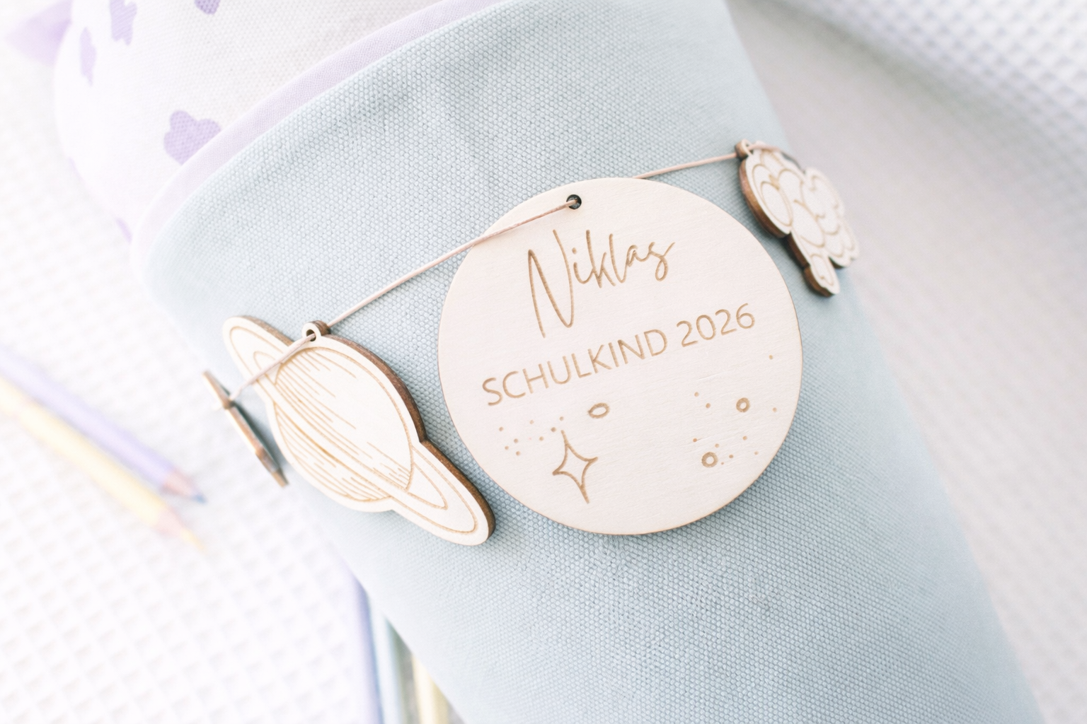 Invy Design - Schultütenkette "Weltraum"