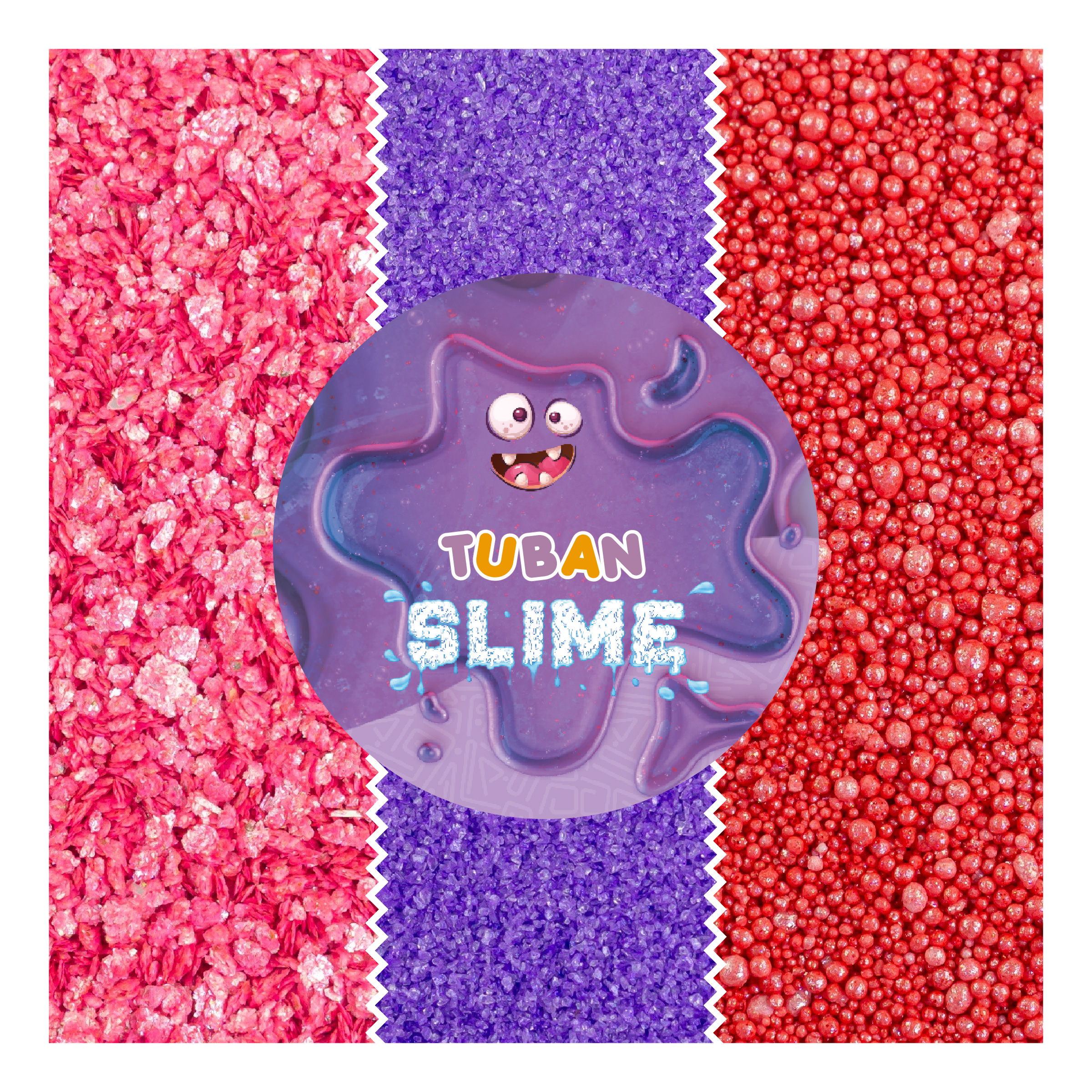 TUBAN - Mineal Glitter pink 13,5g