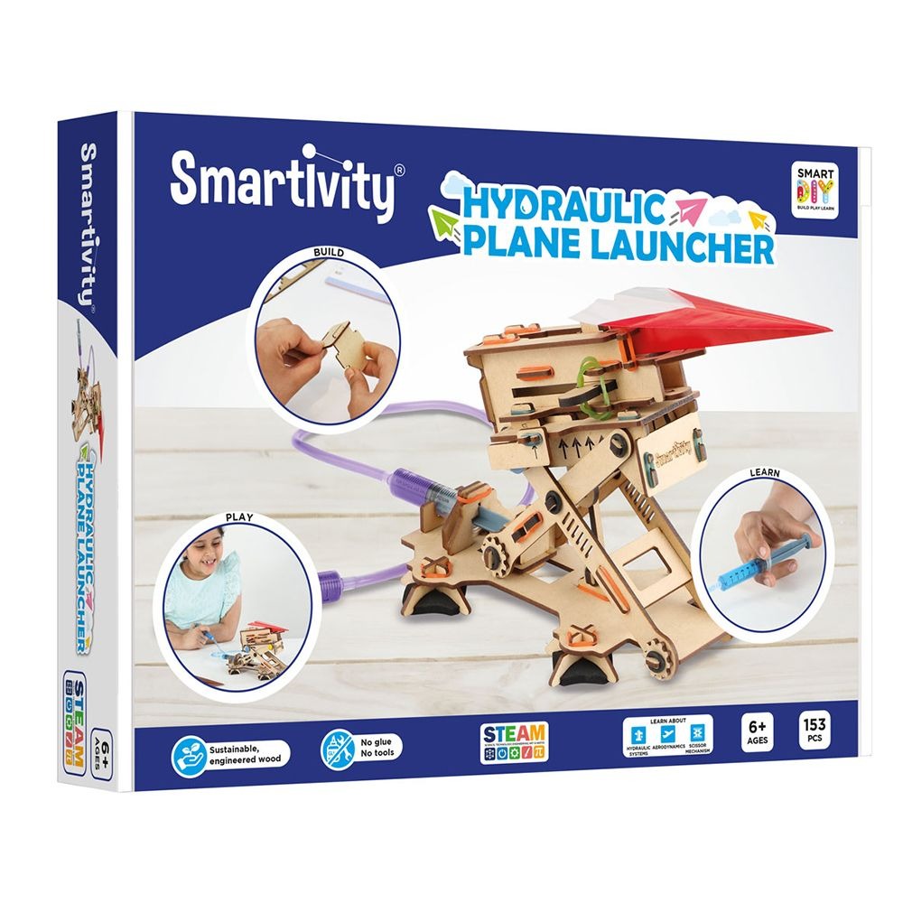 smart games - Smartivity Hydraulic Plane Launcher