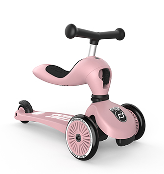 Scoot & Ride - Laufrad/Scooter Highwaykick 1 rose Scoot & Ride - Laufrad/Scooter Highwaykick 1 rose