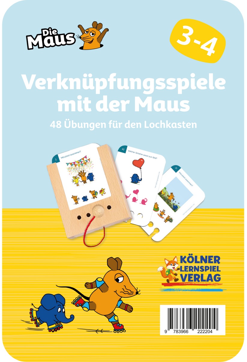 Kölner Lernspielverlag - Verknüpfungsspiele mit der Maus 3-4+