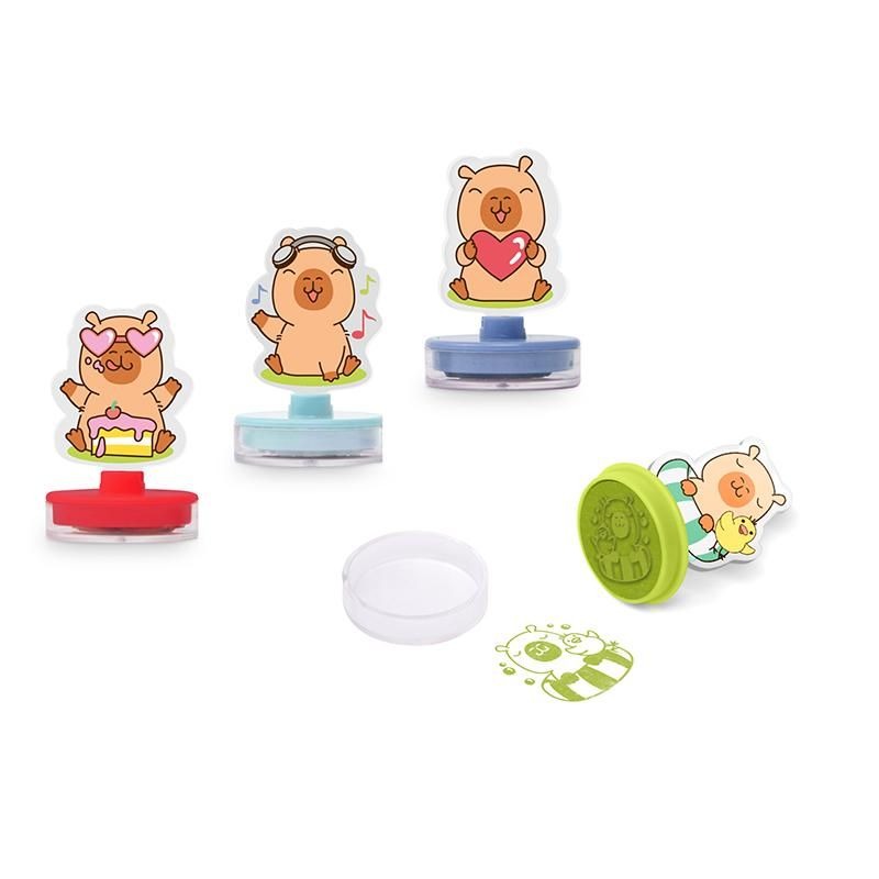 Trendhaus - Happy Life Capybara Stempel-Set