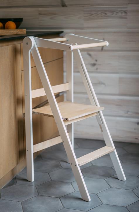 Leg & Go - Helper Tower faltbar white