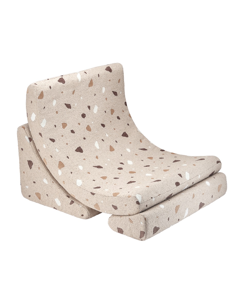 WigiWama - Sessel Moon Chair Terrazzo