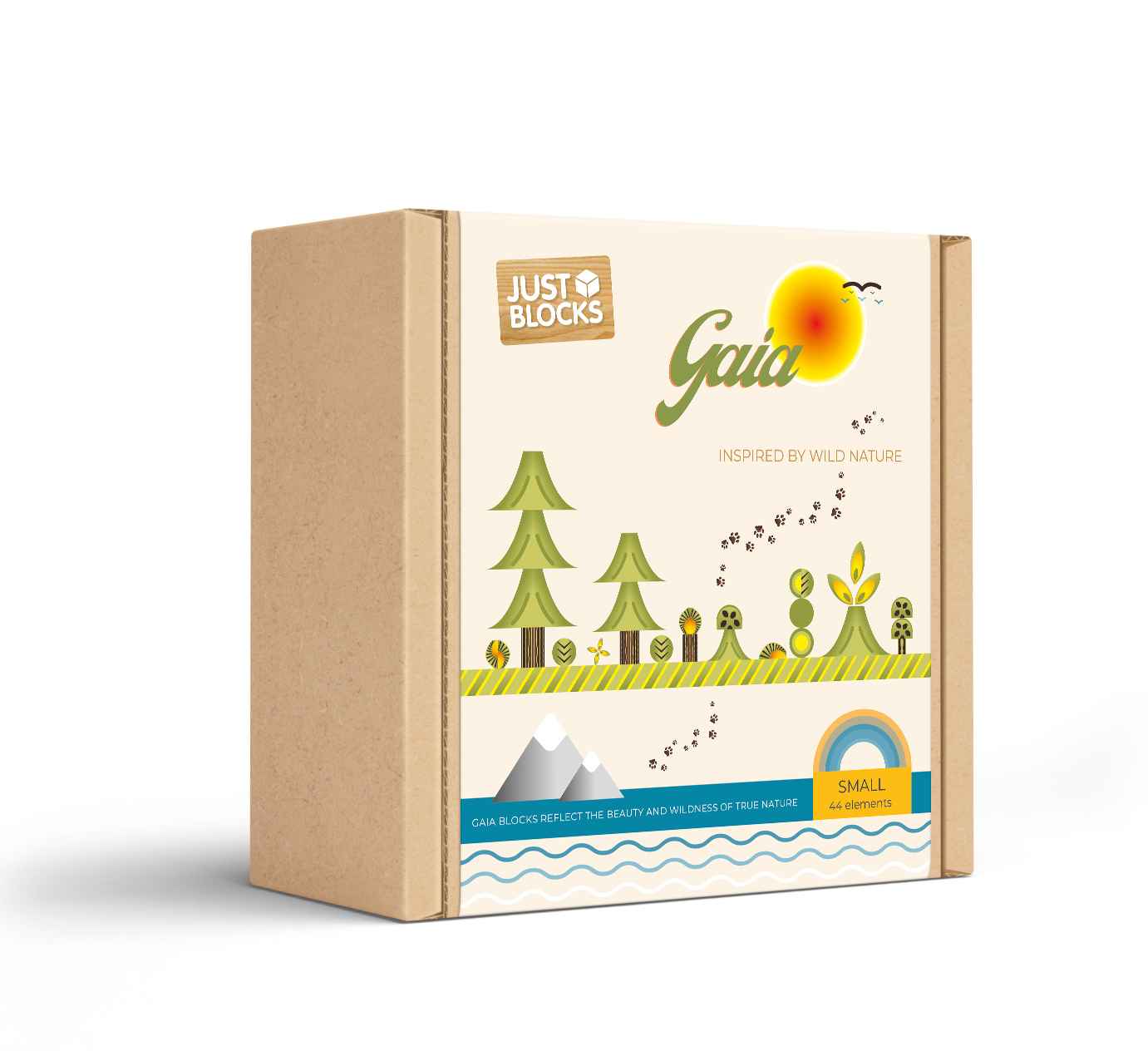 JUST BLOCKS - Holzklötze GAIA Small