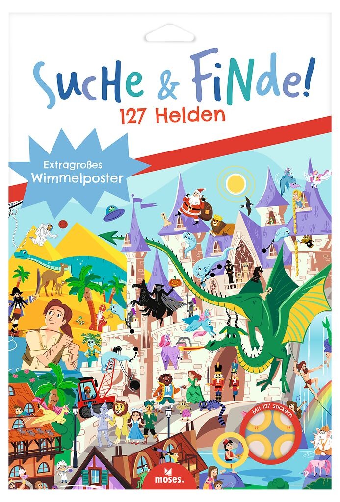 moses - Suche & Finde! 127 Helden