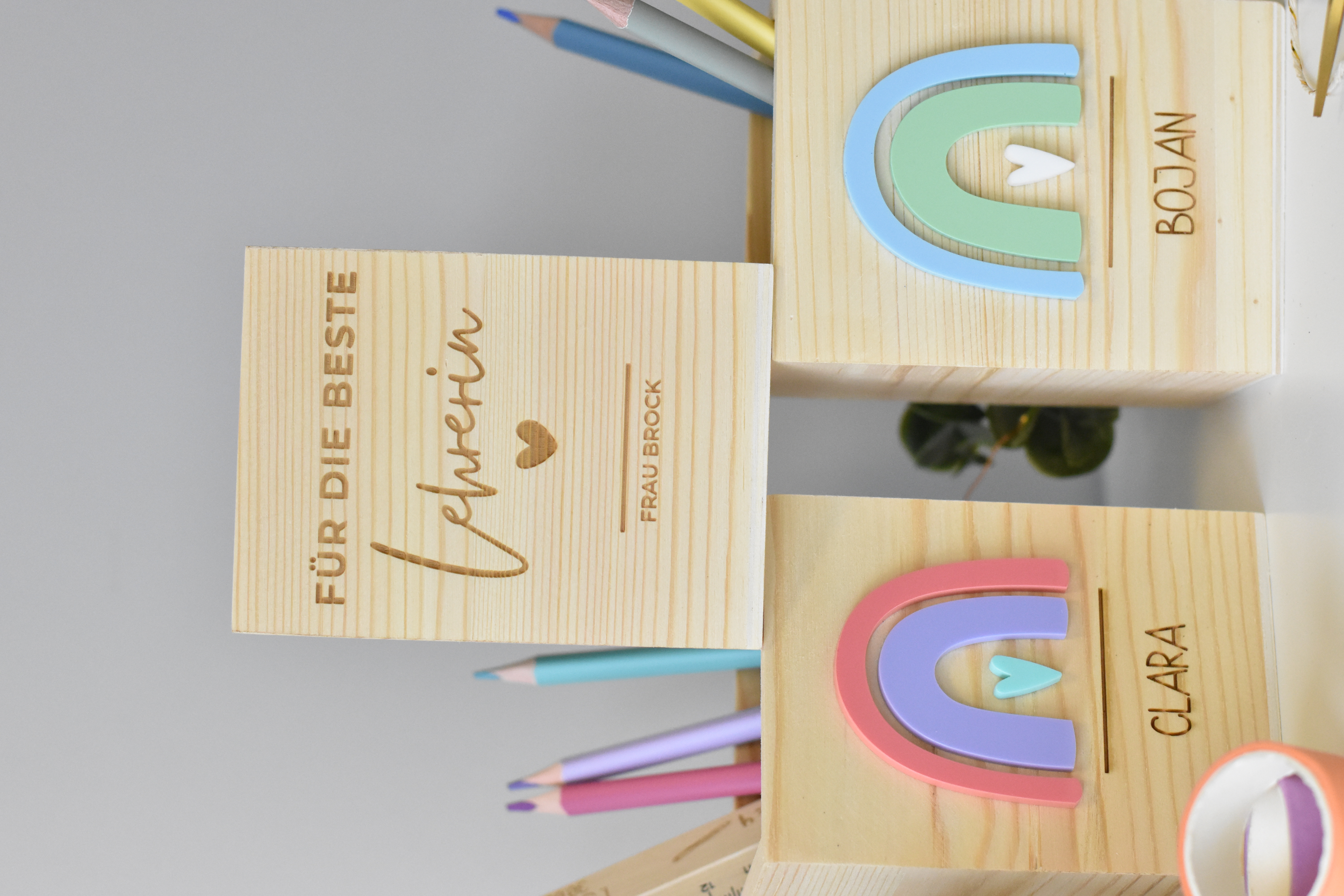 Invy Design - Stiftebecher "Regenbogen"
