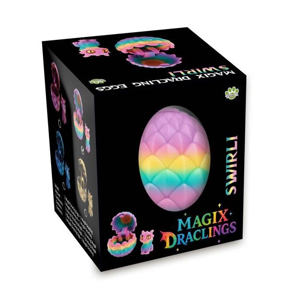 Triton-X - Fidget: Magic DRACLINGS Egg Swirli 
