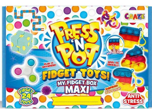 CRAZE - Fidget Box: PressNPop
