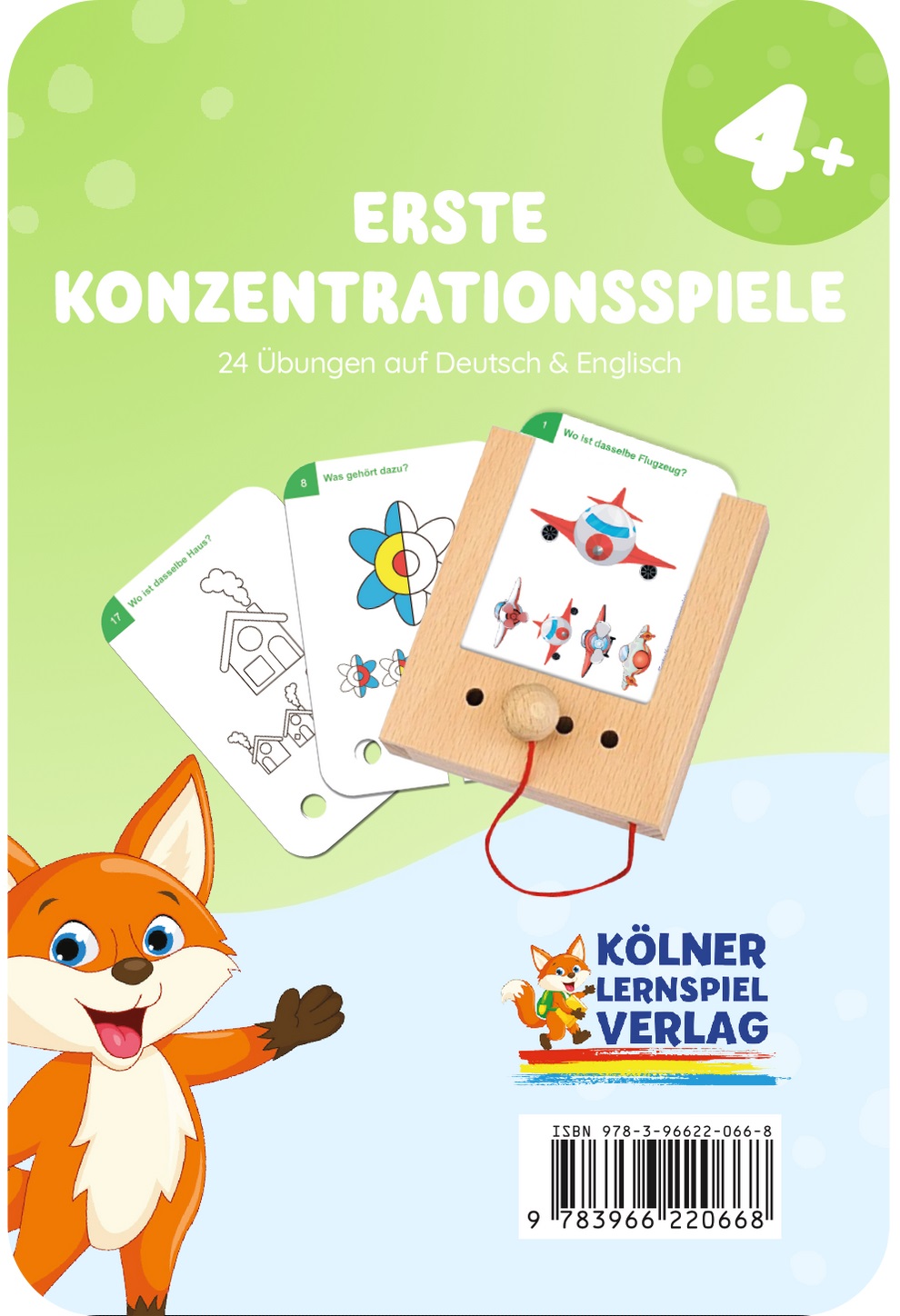 Kölner Lernspielverlag - Kartensatz Erste Konzentrationsspiele ab 4