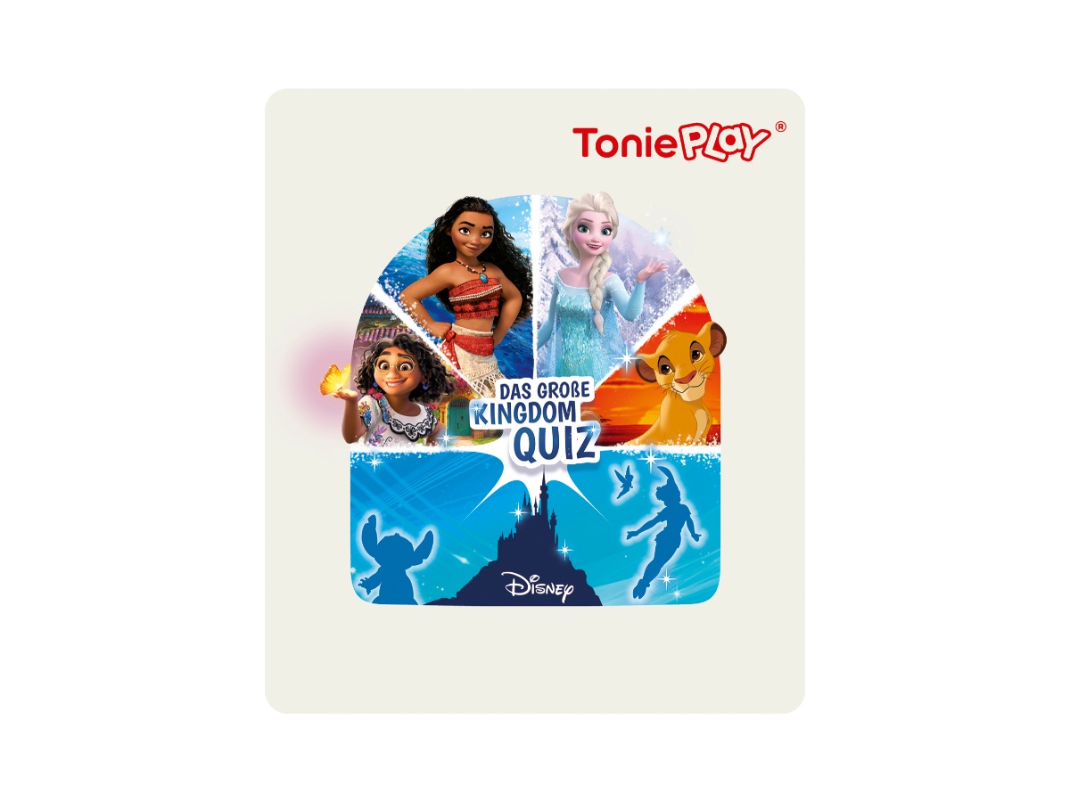tonies - Tonieplay Game M: Disney: Das große Kingdom-Quiz