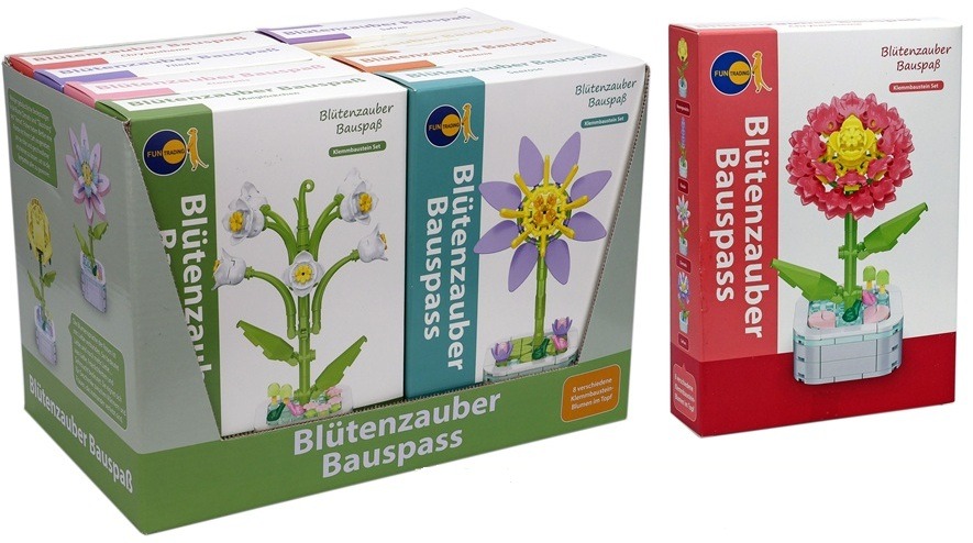 Fun Trading - Bausteine: Blütenzauber Bauspass Fun Trading - Bausteine: Blütenzauber Bauspass
