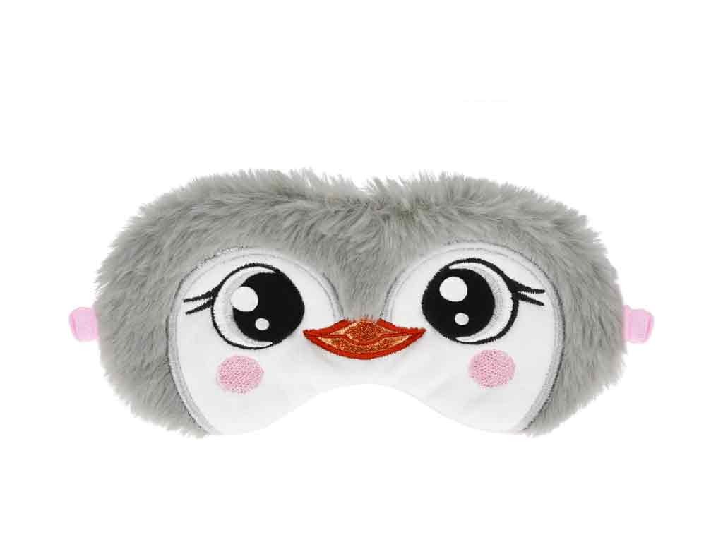 bb Cuties - Schlafmaske Cutie Pinguin grau