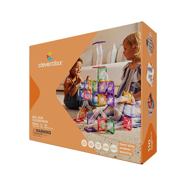 CleverClixx - Kugelbahn Clever Pack Pastell