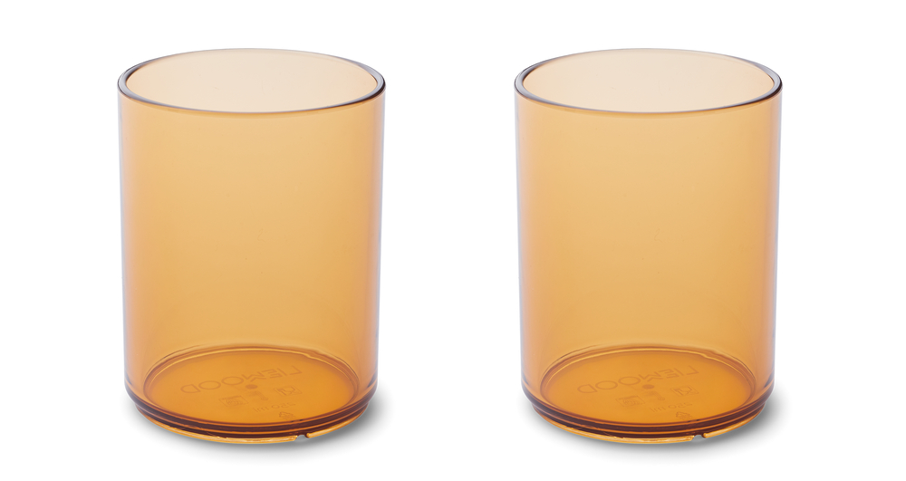 Mika-cup-2-pack_LW15085_3000_Mustard_3-22_f Liewood - Becher Mika 2er Set Mustard