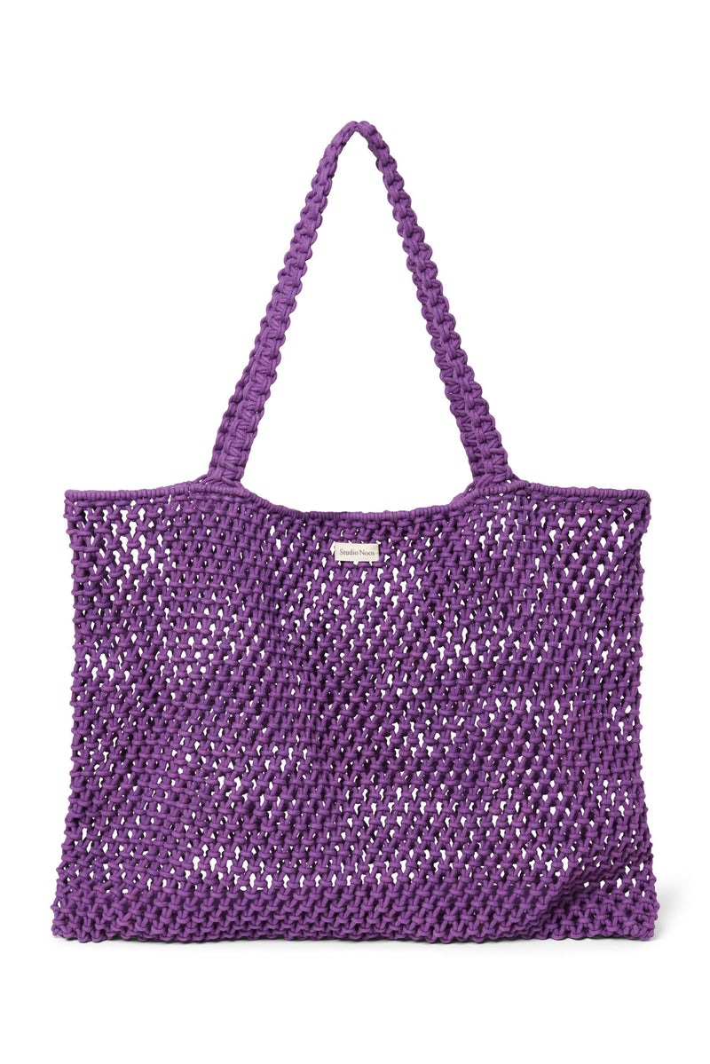 Studio Noos - Tasche Macrame Purple
