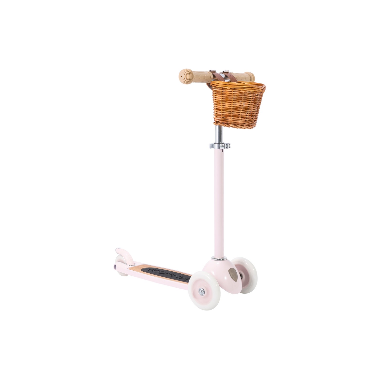 banwood-maedchenroller-rosa_2 Banwood - Roller rosa mit Lenkerkorb