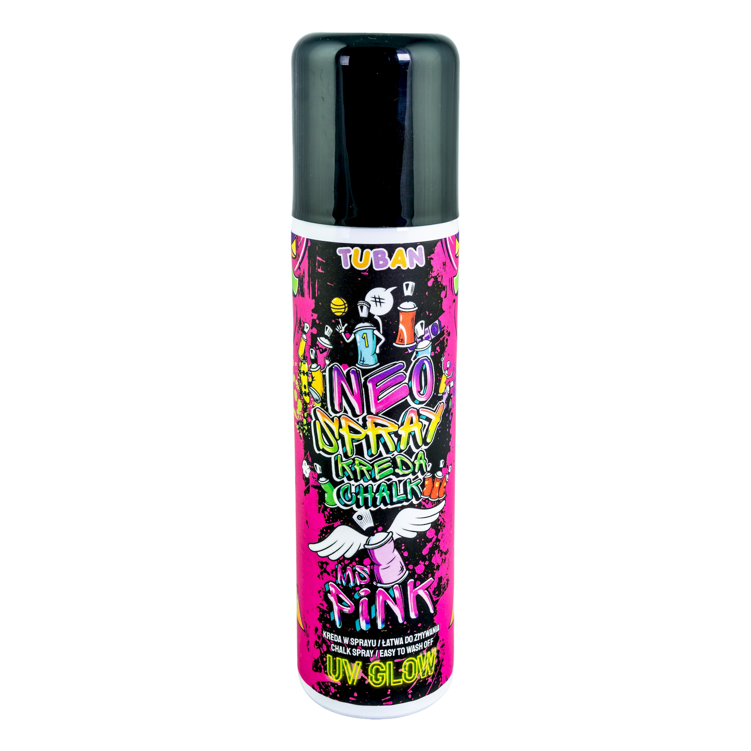 TUBAN - Kreidespray Neon pink 150ml