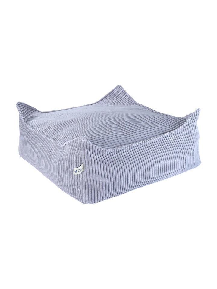 BlueberryBlueSquareOttoman_W5966 WigiWama - Ottomane Cord