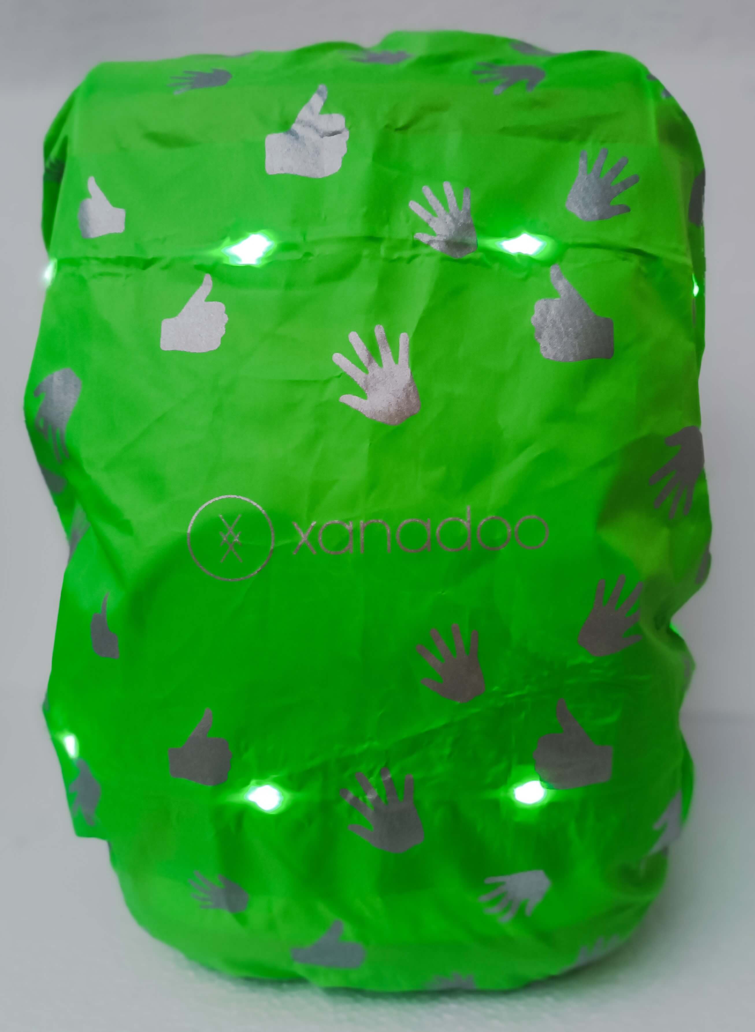 Xanadoo - Schulranzen Cover LED neon grün Xanadoo - Schulranzen Cover LED neon grün