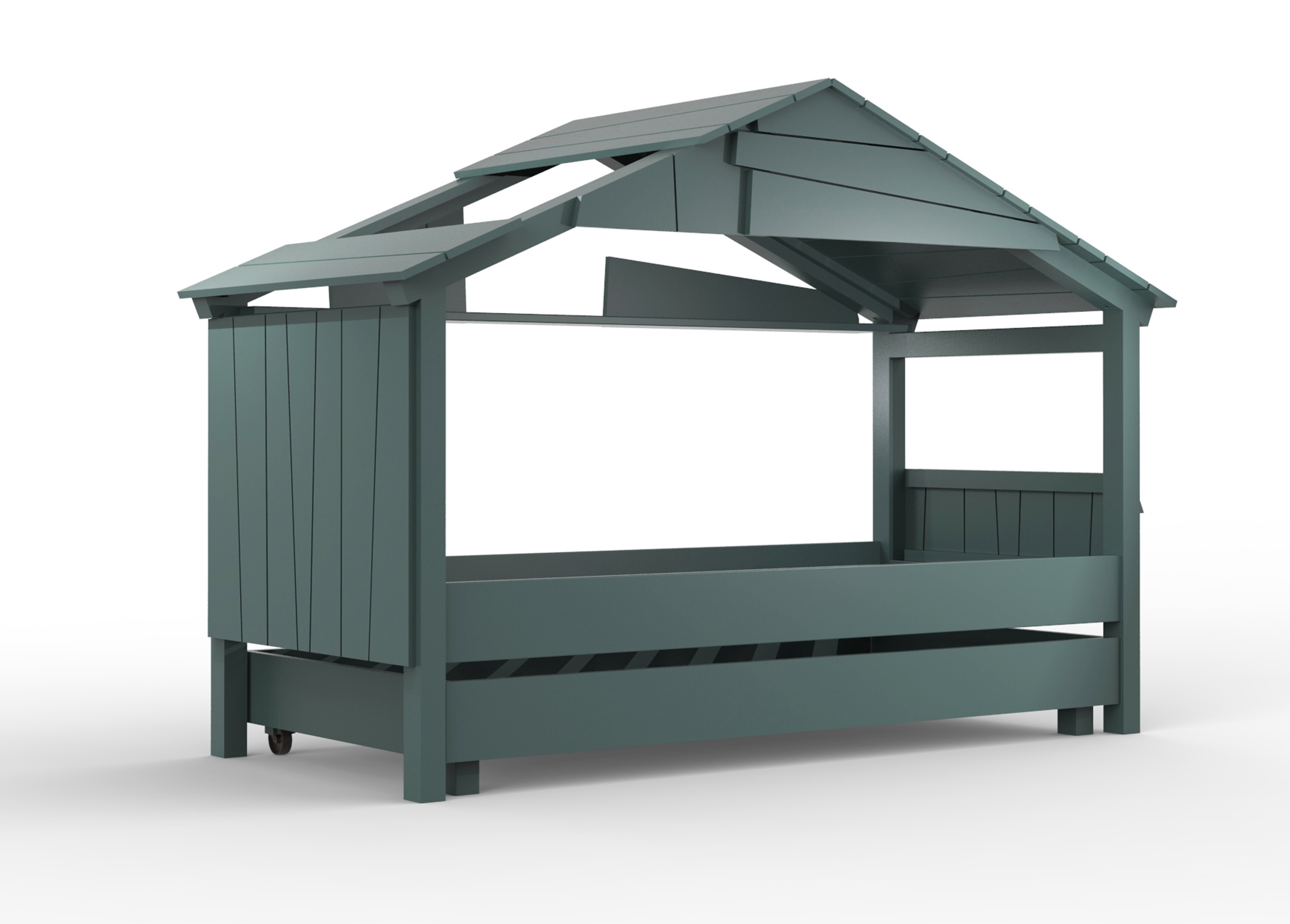 Treehouse-Star-mitBettkasten Mathy by Bols - Bett "Treehouse Star" mit Bettkasten