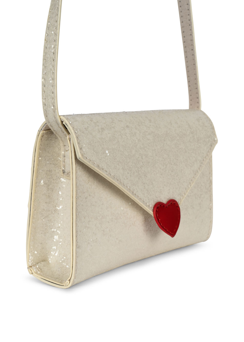 konges slojd - Tasche Love Letter Cream Glitter