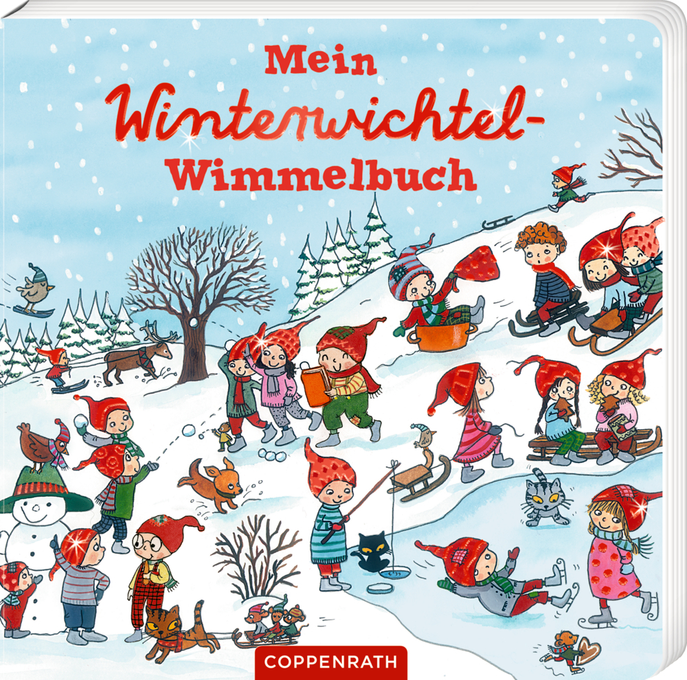 Spiegelburg - Buch: Mein Winterwichtel-Wimmelbuch