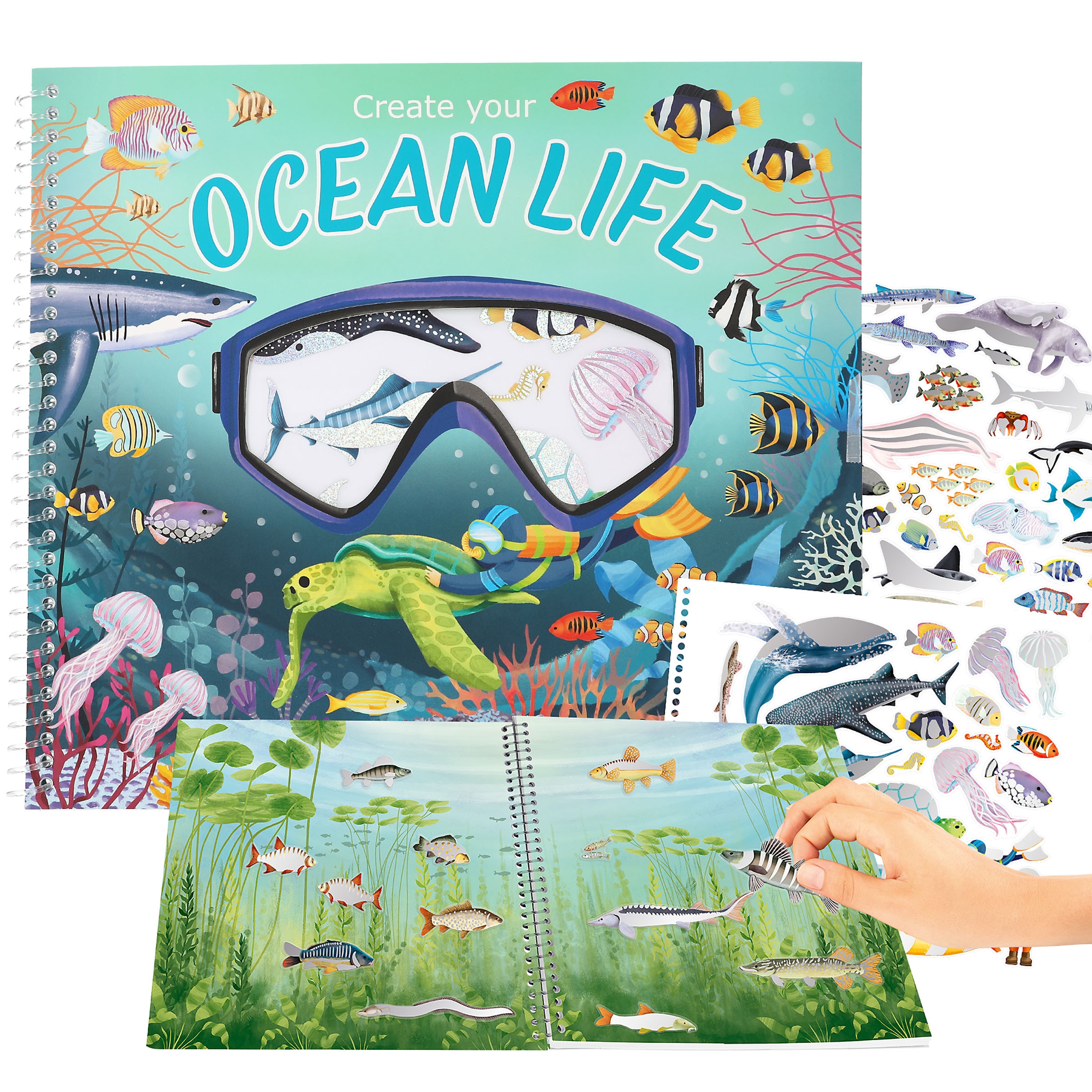 Depesche - Stickerbuch: Create your Ocean Life
