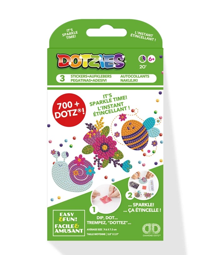 Diamond Dotz - Diamond Painting Sticker Garten-Freunde