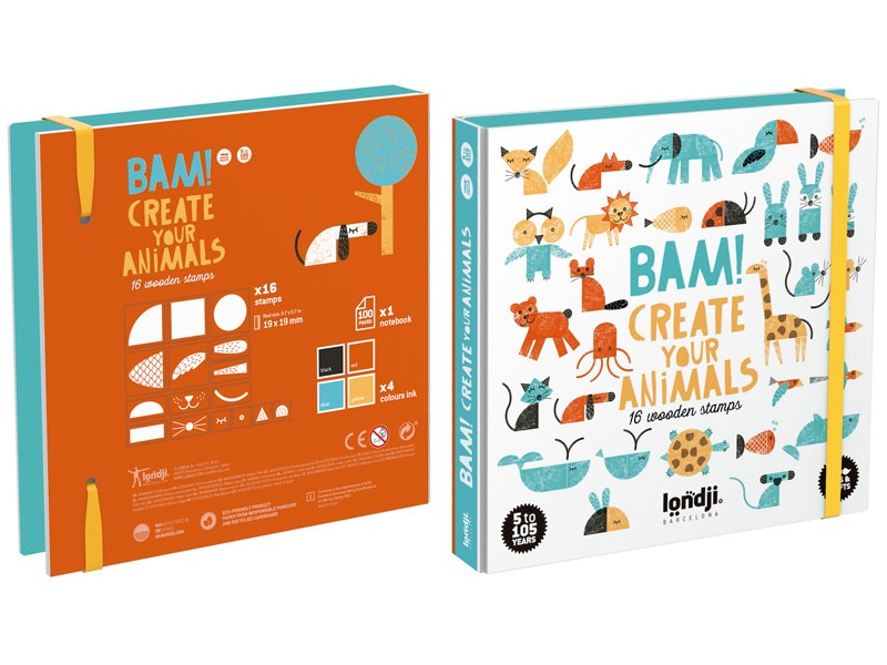 Londji - Stempel "Create your animals"