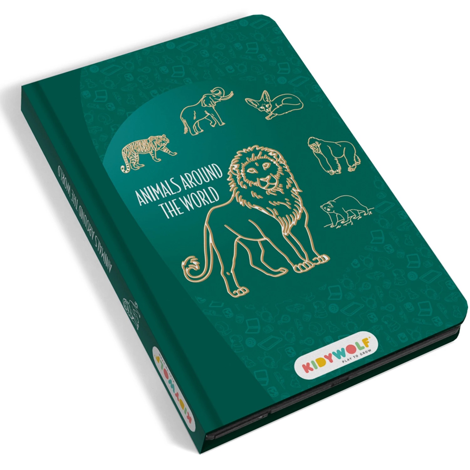 KIDYWOLF - Digitales Malbuch Kidydraw-Mini: Wilde Tiere KIDYWOLF - Digitales Malbuch Kidydraw-Mini: Wilde Tiere