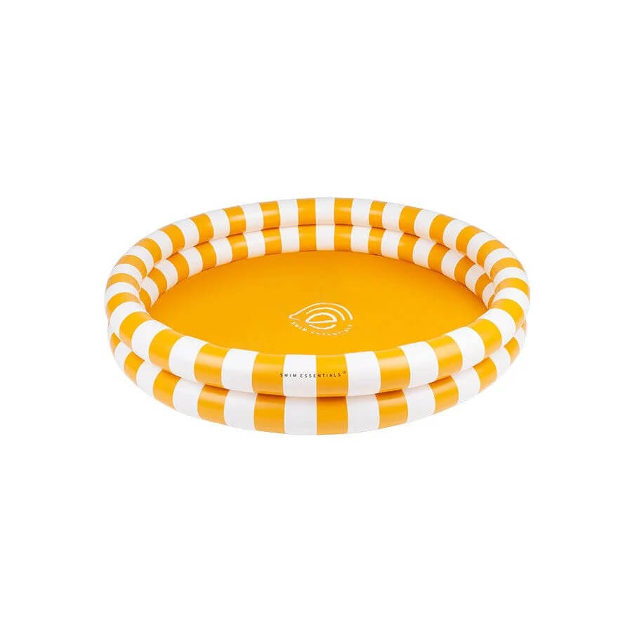 Swim Essentials - Pool 100cm Yellow Stripes Swim Essentials - Pool 100cm Yellow Stripes