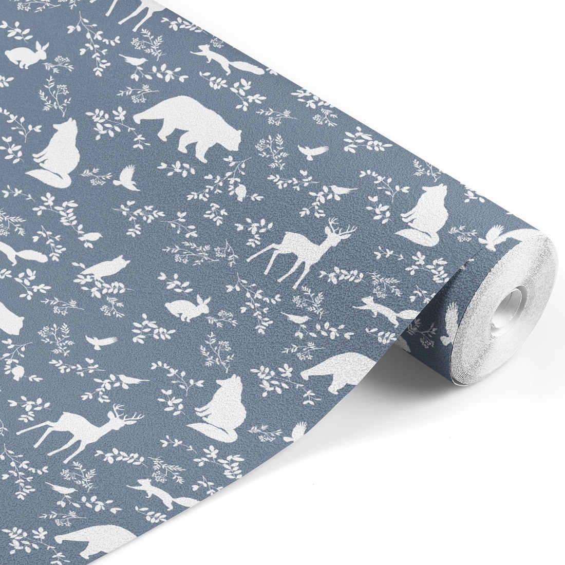 tapeta-forest-animals-blue-02