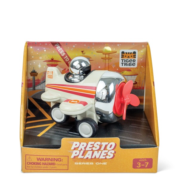Tiger Tribe - Mini-Rennflugzeug Presto Racers: Drifter Creme
