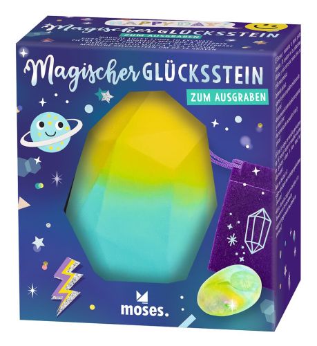 moses - Happy Day Magischer Glücksstein zum Ausgraben